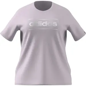 Camiseta de mujer adidas Foil Box Linear Graphic (Plus Size) image-5