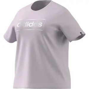 Camiseta de mujer adidas Foil Box Linear Graphic (Plus Size) image-3