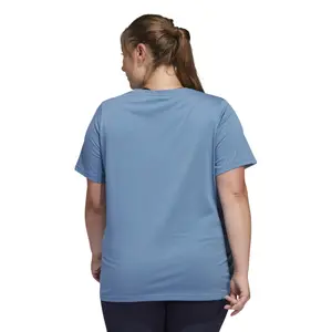 Dámské tričko adidas Foil Box Linear Graphic (Plus Size) image-1