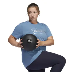 Dámské tričko adidas Foil Box Linear Graphic (Plus Size) image-3