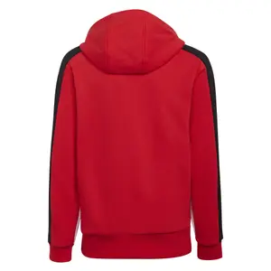 Sudadera con capucha para niños adidas Colorblock Fleece image-4