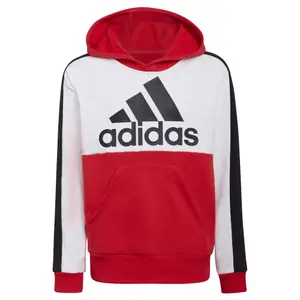 Sudadera con capucha para niños adidas Colorblock Fleece image-0