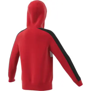 Sudadera con capucha para niños adidas Colorblock Fleece image-3