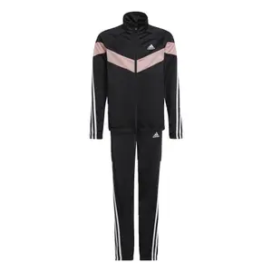 Girl's tracksuit adidas Aeroready Colorblock Polyester image-1