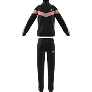 Girl's tracksuit adidas Aeroready Colorblock Polyester image-4