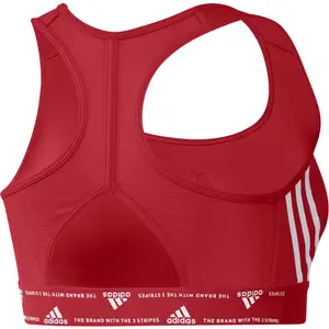 Brassière femme adidas Powerreact Training Medium-Support 3-Bandes image-1