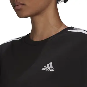 Sweatshirt woman adidas Essentials Studio Lounge 3-Stripes image-5