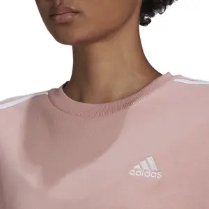 Felpa da donna adidas Essentials Studio Lounge 3-Stripes image-5