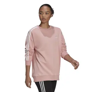 Felpa da donna adidas Essentials Studio Lounge 3-Stripes image-3