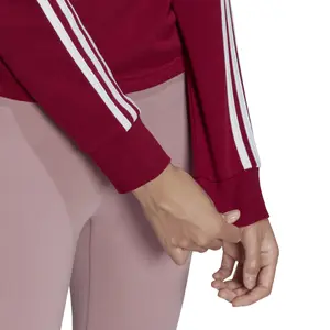 Sweatshirt woman adidas Essentials 3-Stripes Cropped image-4