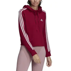 Sweatshirt woman adidas Essentials 3-Stripes Cropped image-1