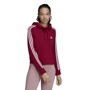 Sweatshirt woman adidas Essentials 3-Stripes Cropped image-0