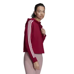Sweatshirt woman adidas Essentials 3-Stripes Cropped image-3