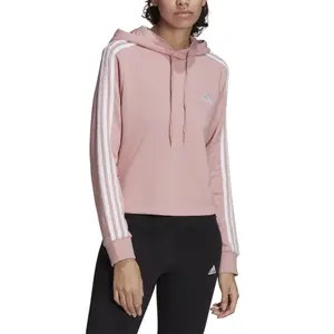 Sweatshirt woman adidas Essentials 3-Stripes Cropped image-1