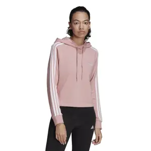 Sweatshirt woman adidas Essentials 3-Stripes Cropped image-0