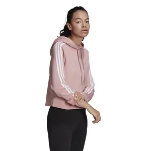 Sweatshirt woman adidas Essentials 3-Stripes Cropped image-3