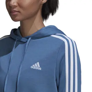 Sweatshirt à capuche femme adidas Essentials 3-Stripes Cropped image-6