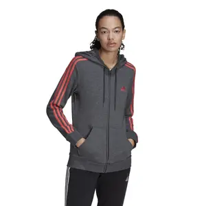 Bluza damska adidas Essentials French Terry 3-Stripes Full-Zip image-1