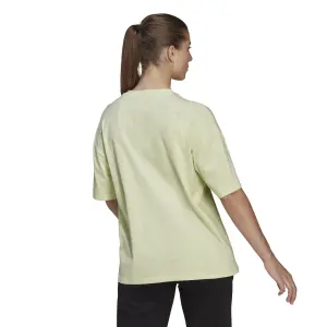 Camiseta de mujer de gran tamaño adidas Essentials Repeat image-4