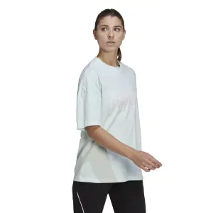 Camiseta de mujer de gran tamaño adidas Essentials Repeat image-3