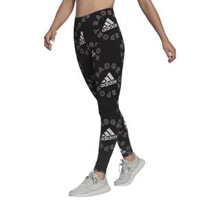 Leggings de mujer adidas Essentials Logo Allover Print image-2