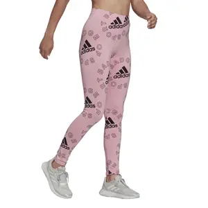 Leggings de mujer adidas Essentials Logo Allover Print image-3