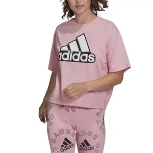 Camiseta de mujer adidas Essentials Logo Boxy image-4