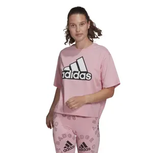 Camiseta de mujer adidas Essentials Logo Boxy image-2