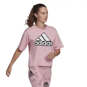 T-shirt för kvinnor adidas Essentials Logo Boxy image-2