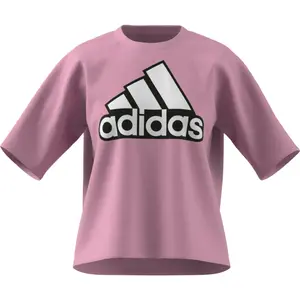 Camiseta de mujer adidas Essentials Logo Boxy image-5