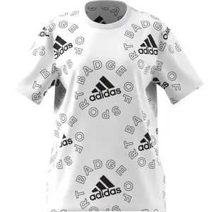 Camiseta de mujer adidas Essentials Logo Allover Print image-1