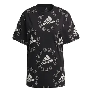 Camiseta de mujer adidas Essentials Logo Allover Print image-1