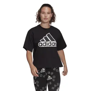 Camiseta de mujer adidas Essentials Logo Boxy image-1