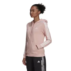 Kapuzenjacke Frau adidas Essentials Single Jersey 3-Stripes image-1