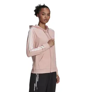 Kapuzenjacke Frau adidas Essentials Single Jersey 3-Stripes image-3