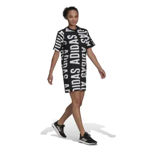Oversized-Kleid Frau adidas Essentials Allover image-3