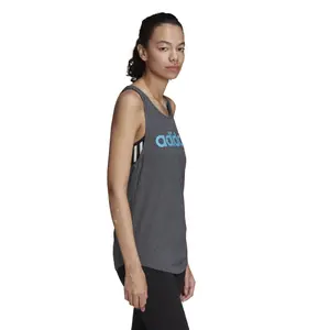 Camiseta de tirantes para mujer adidas LOUNGEWEAR Essentials Loose Logo image-2