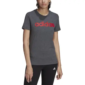 Camiseta de mujer adidas LOUNGEWEAR Essentials Slim Logo image-3