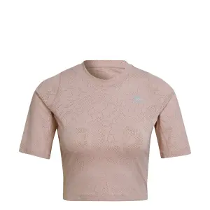 Maglietta da corsa corta da donna adidas Run Fast Lace image-0