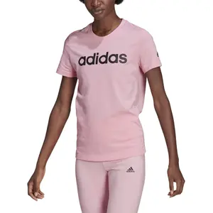 Camiseta de mujer adidas LOUNGEWEAR Essentials Slim Logo image-1