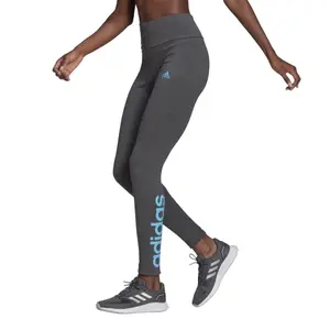 Leggings de mujer adidas LOUNGEWEAR Essentials High-Waisted Logo image-0