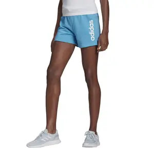 Pantalones cortos de mujer adidas Essentials Slim Logo image-1