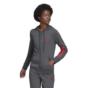 Sweatshirt woman adidas Essentials Logo Full-Zip image-1