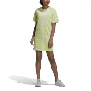 Oversized-Kleid Frau adidas Essentials Allover image-2