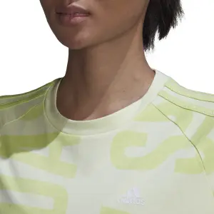Oversized-Kleid Frau adidas Essentials Allover image-5