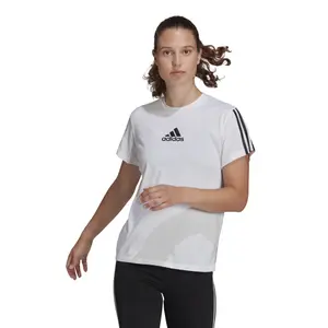 T-shirt femme adidas Aeroready Made For Training Cotton-Touch image-1