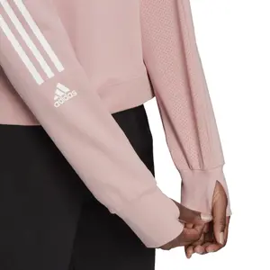Sweatshirt woman adidas Aeroready Designed To Move Cotton-Touch image-6