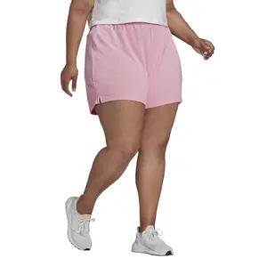 Pantalones cortos de mujer de talla grande adidas Essentials Slim Logo image-2