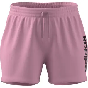 Pantalones cortos de mujer de talla grande adidas Essentials Slim Logo image-4