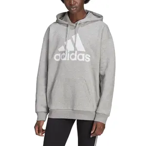 Women's hooded sweatshirt adidas Essentials Logo Boyfriend Fleece image-2
